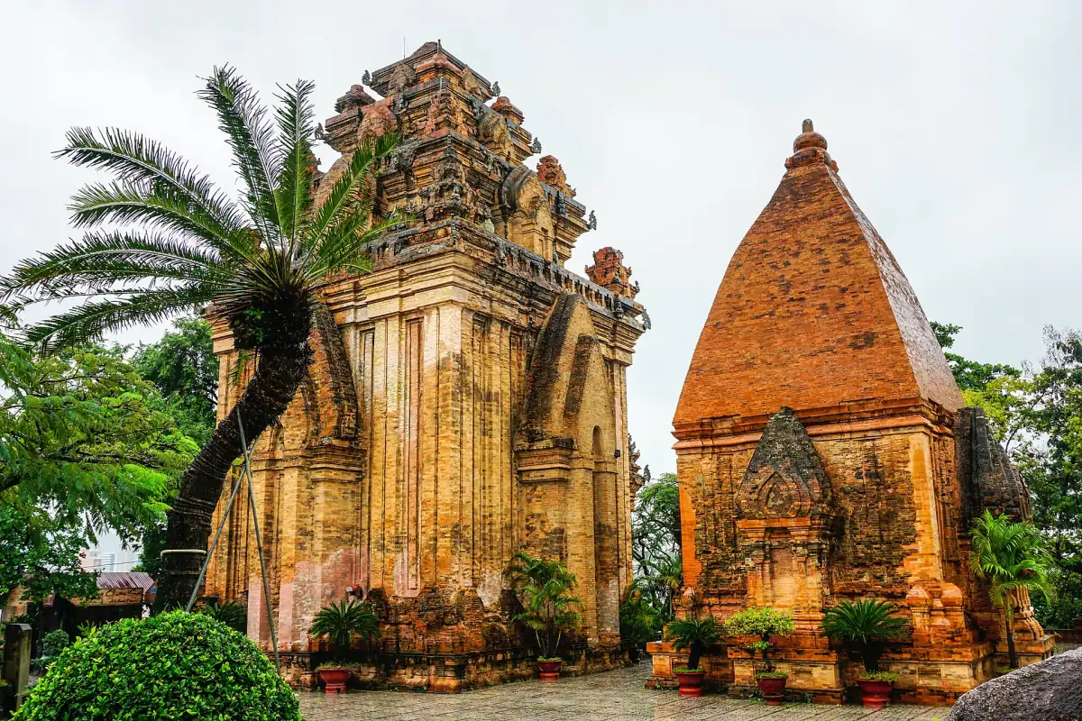 The brick towers of Po Nagar